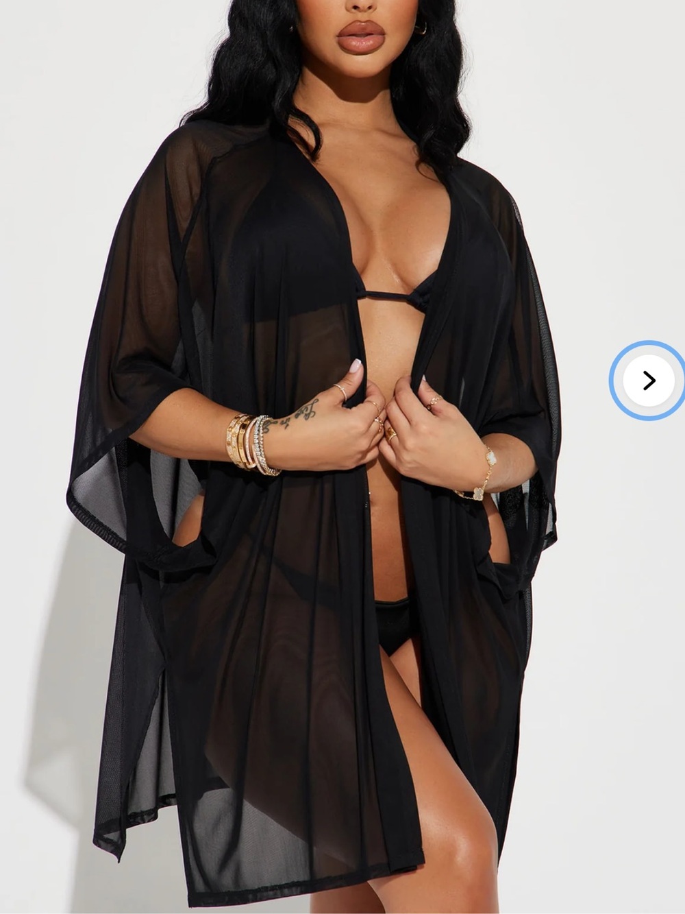 Mesh Kimono